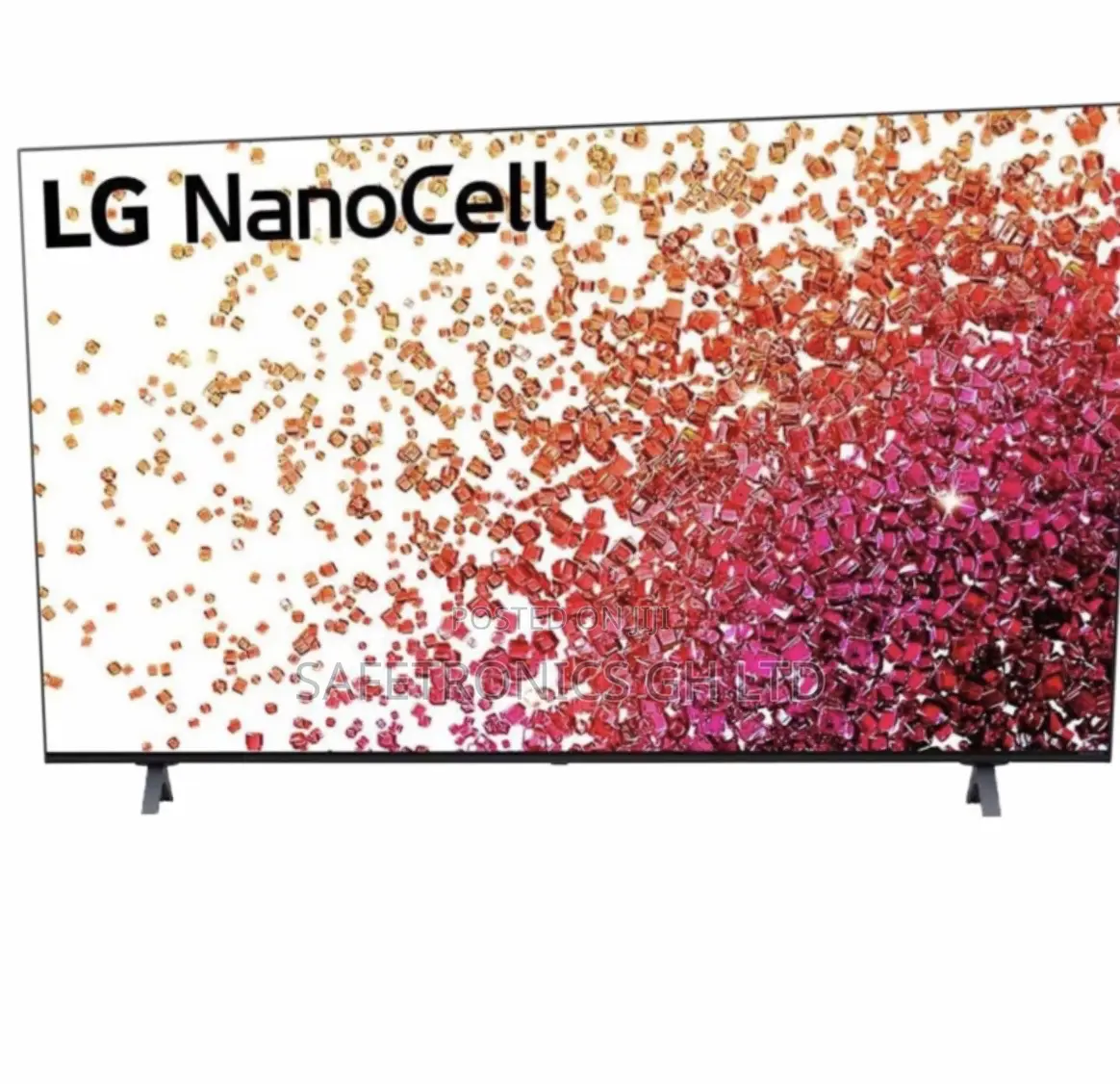 55 Inches Glossy Led UHD LG Nano75 (Black) Tv