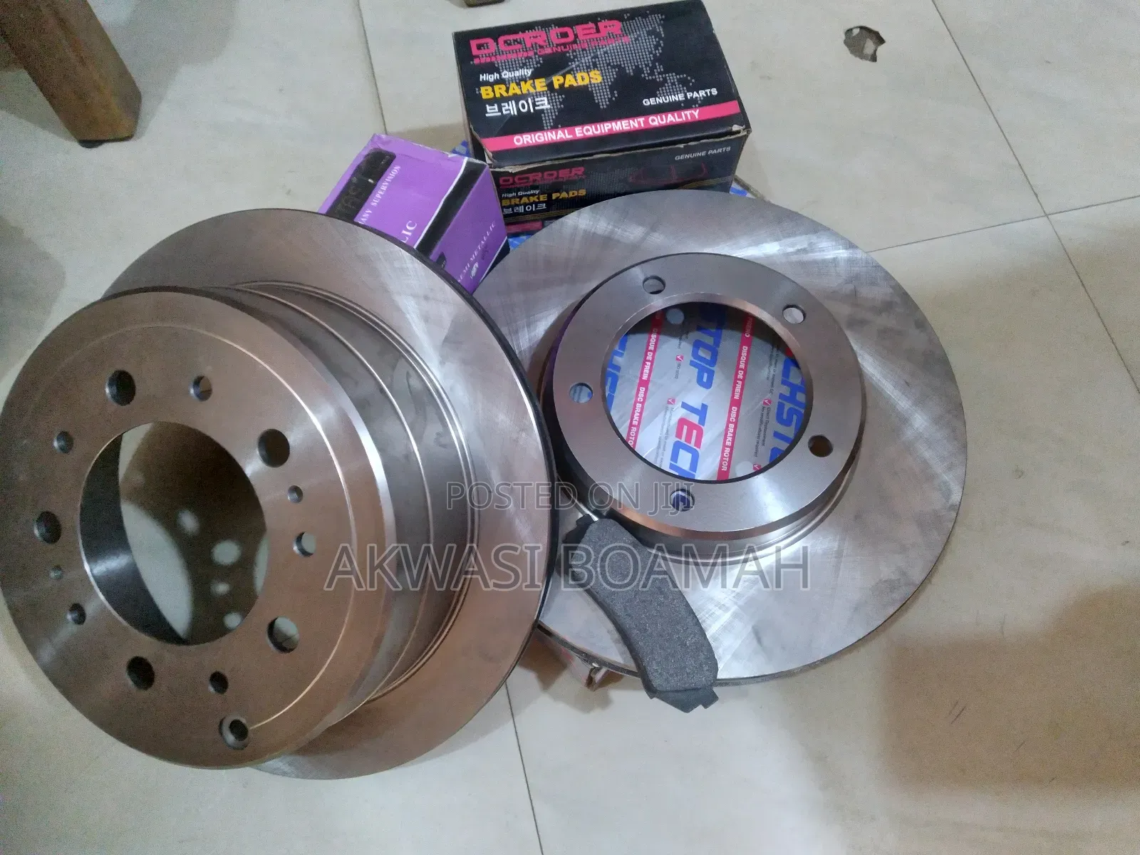Toyota Landcruiser Front Brake Disc  Pair