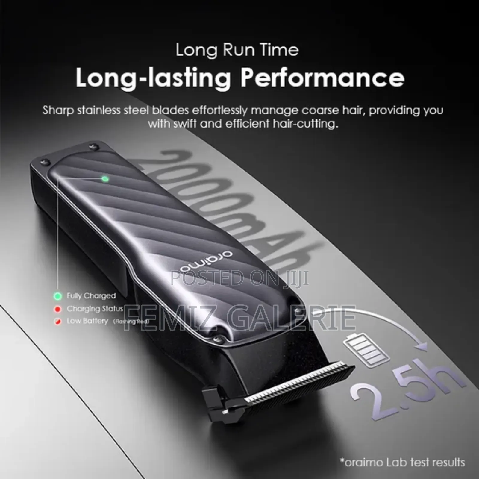 Oraimo Smart Clipper 2c Professional Hair Clipper