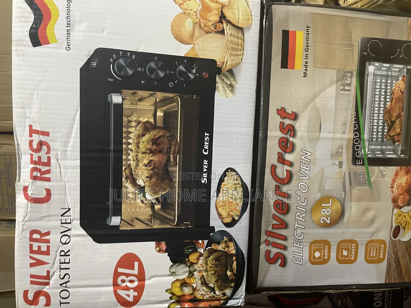 Electric Oven With Grill Extra Large (48 Liters)