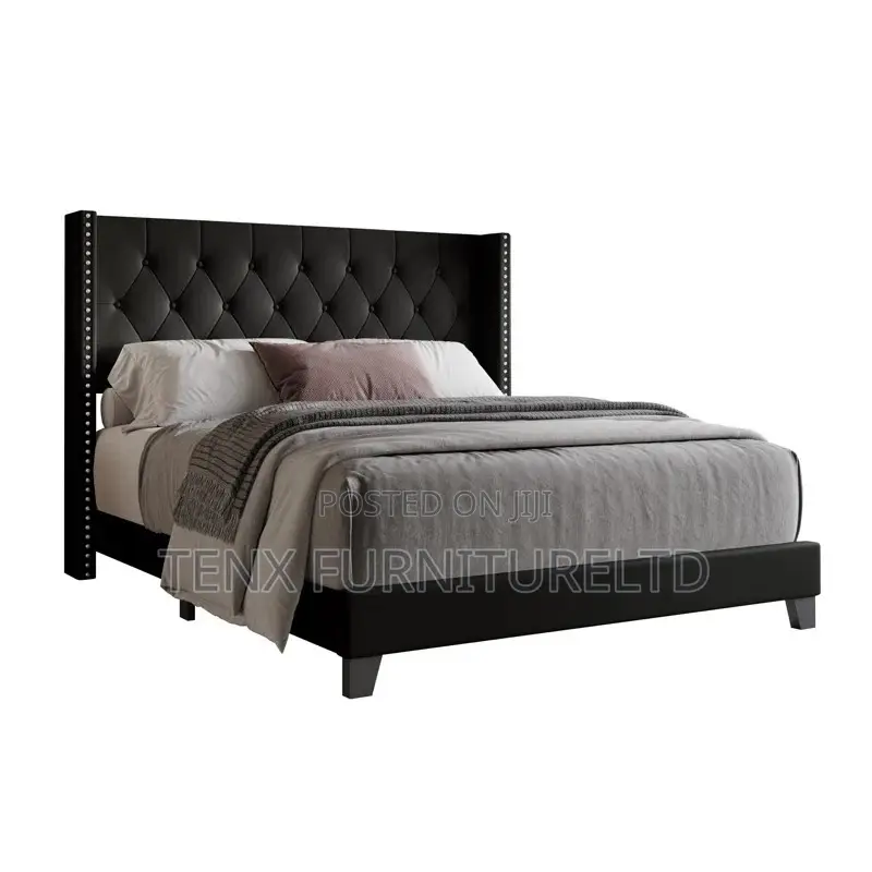 King Size /Queen Size Bed (Wingback Headboard)