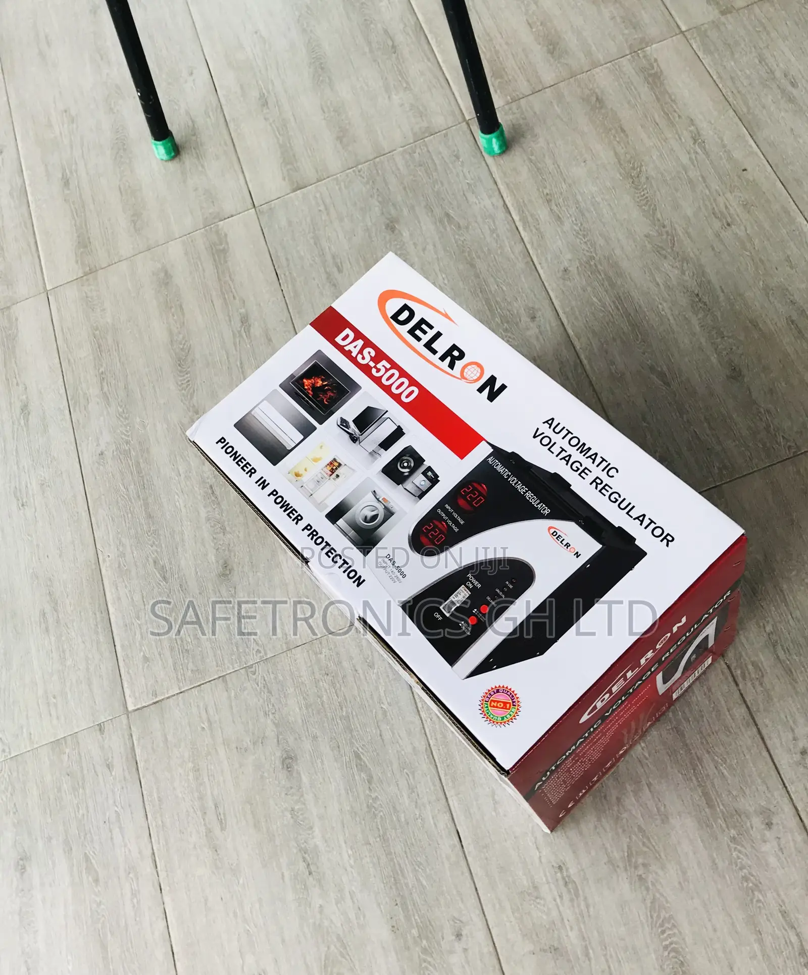 Essential Das-1500 Voltage Automatic Delron Regulator 