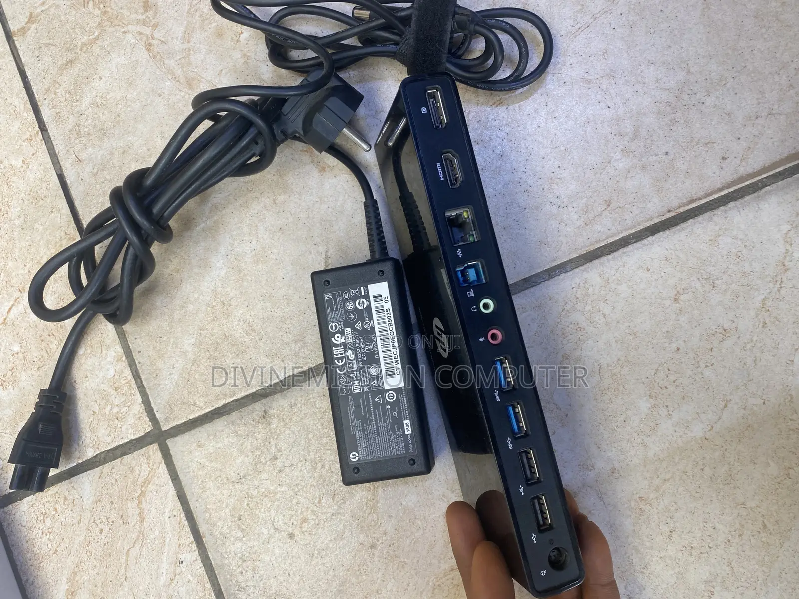 Hp Docking Station 10 Ports,Hdmi,Display, 4usb,Internet
