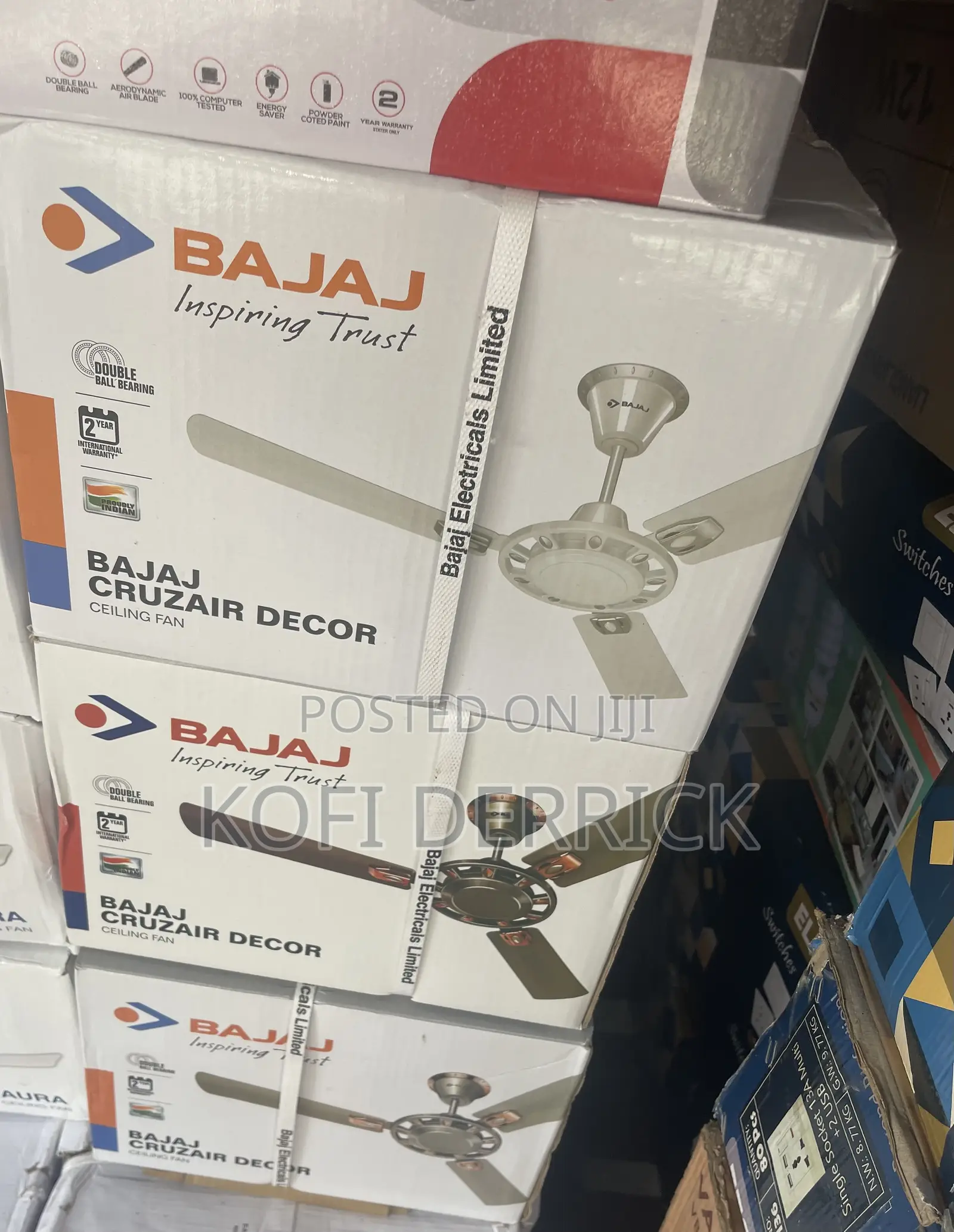 Bajaj Cruzair - Long Blade Fan