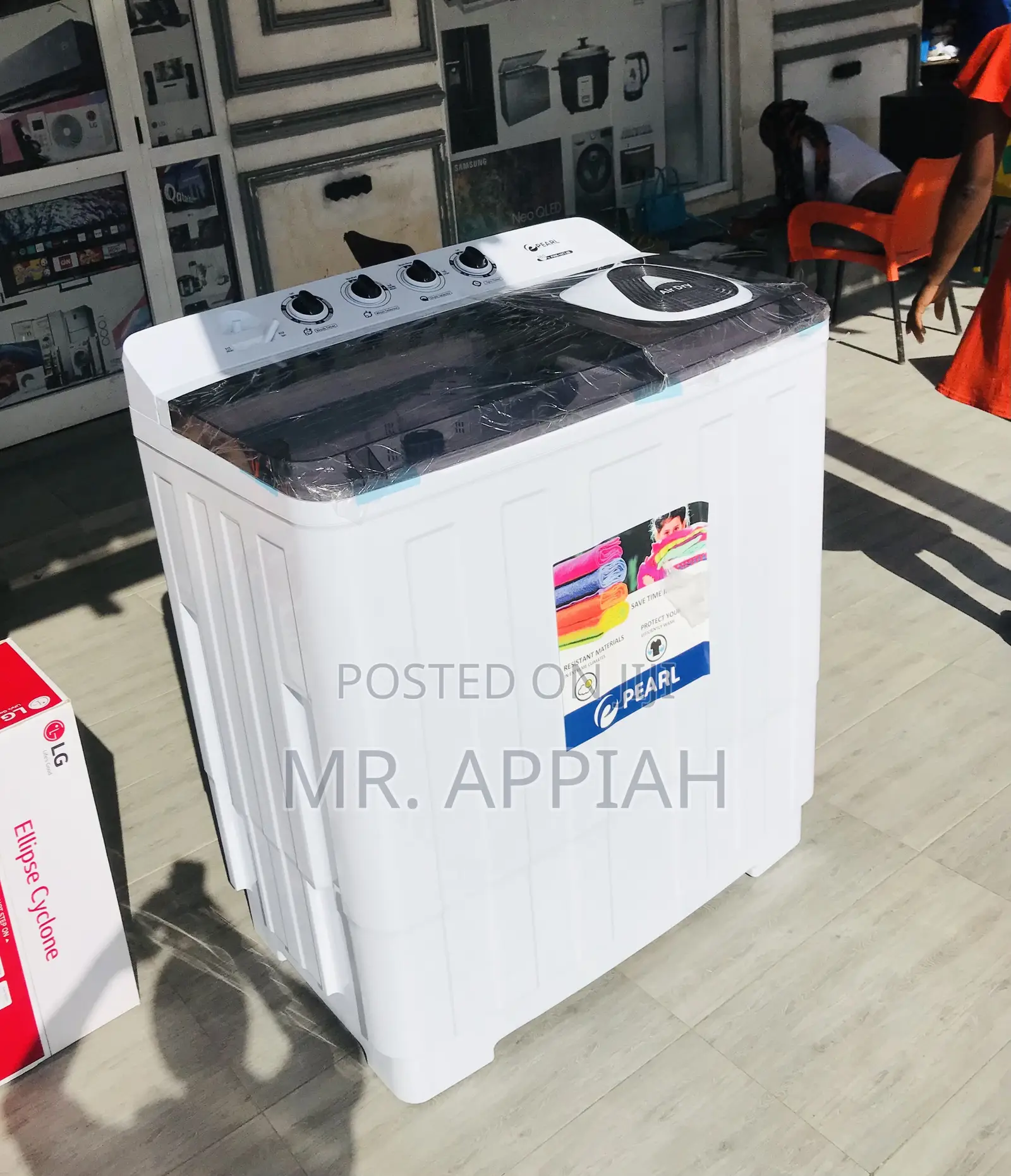 Semi-Automatic Pearl 18kg Top Load Electricwashing Machine