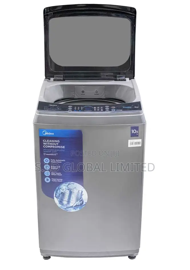 Genuine MIDEA-10.5KG-TOP-LOAD-FULL-AUTO-WASHING-MACHINE