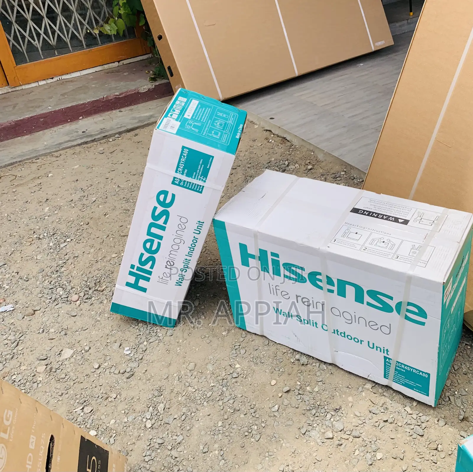 2.5hp Electric Hisence Air Conditioner(White)