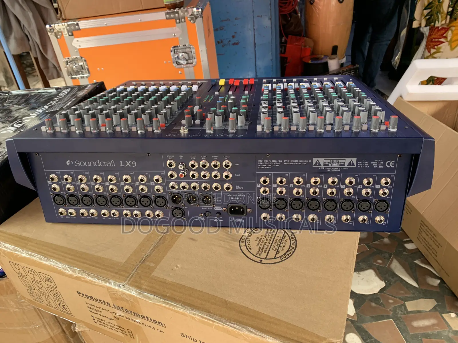 Soundcraft Lx-9 16-Channel Live Mixer