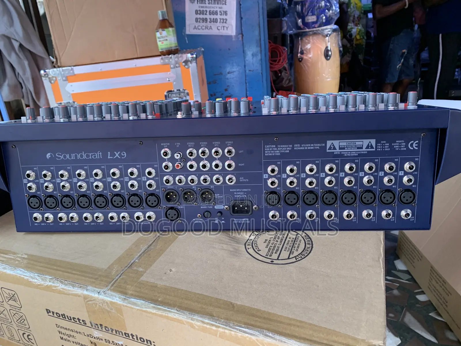 Soundcraft Lx-9 16-Channel Live Mixer