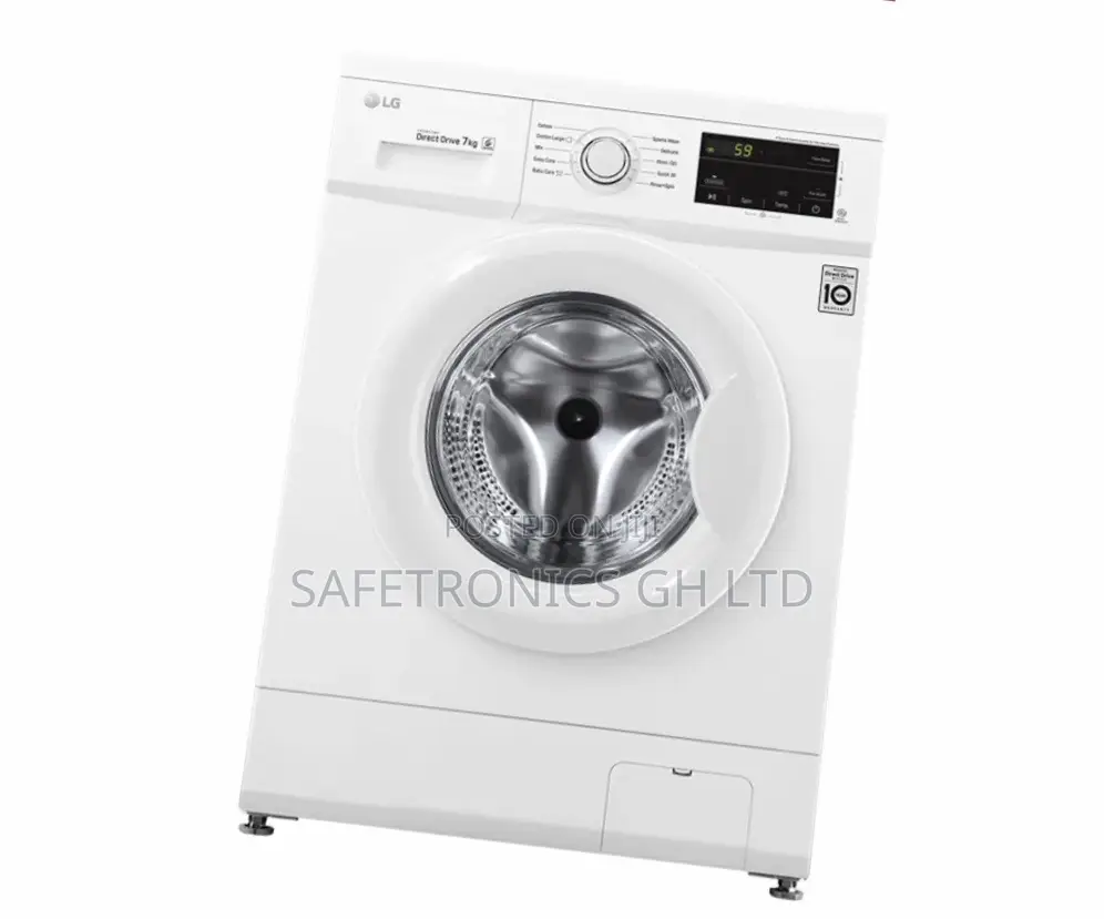 LG 7kg Front Load Washer, White FH2J3QDNGOP 