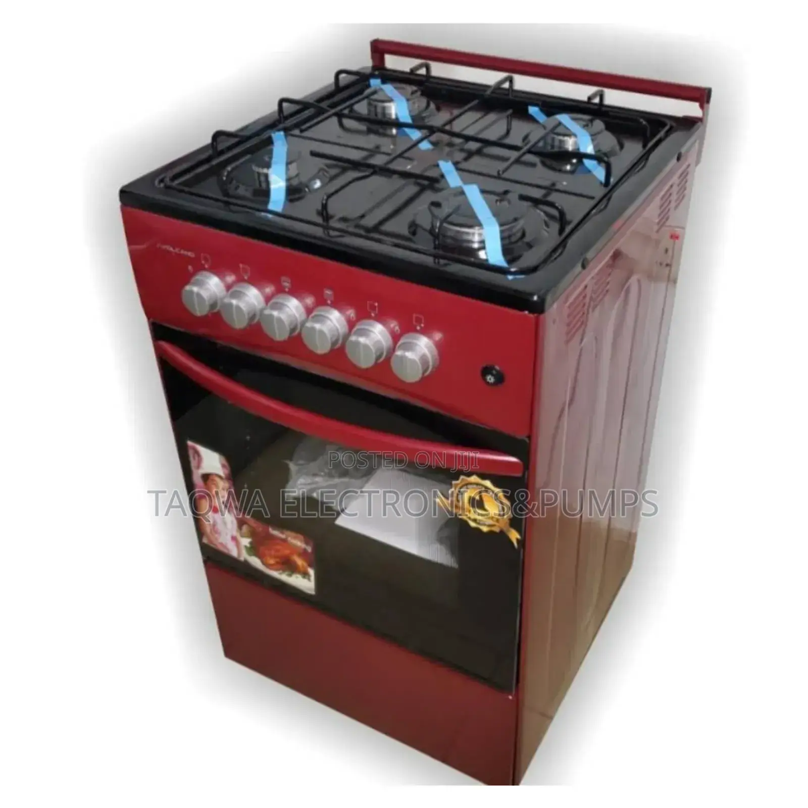 Elegant Volcano //4 Burner Gas Cooker