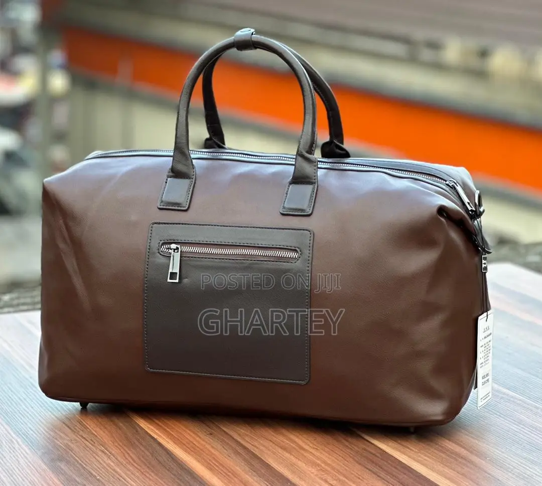 Coffee Color Durable Men Handbag