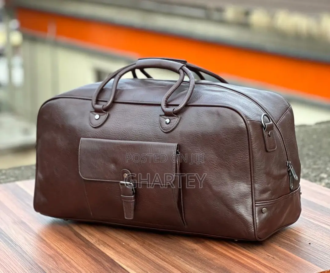 Coffee Color Durable Men Handbag