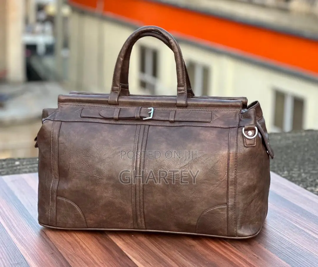 Coffee Color Durable Men Handbag
