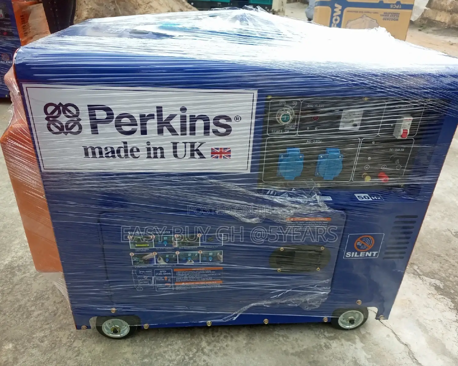 Perkins 10k 13000W Silent Diesel Generator Generator Geneset