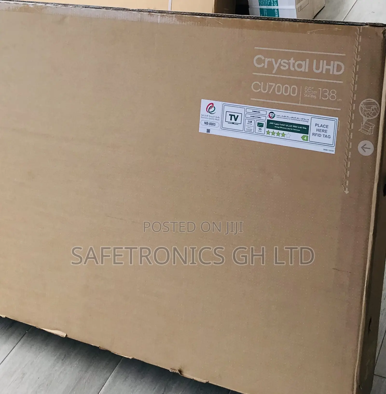 New Affordable Black 55 Inch Smart Samsung Cu80 Led Tv