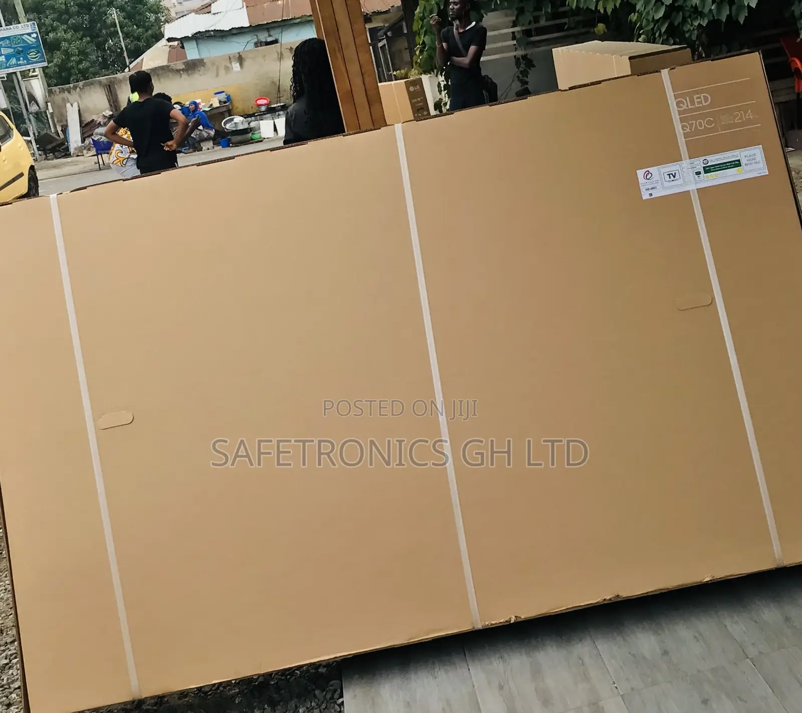 (75”Q60) Samsung Smart Qled Sleek Tv