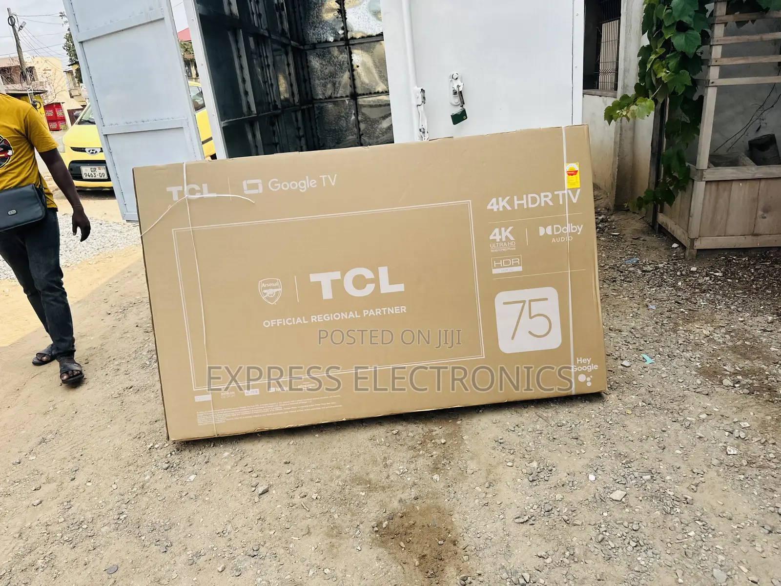 Get a New Slim Uhd Smart TCL 75”P635 Glossy