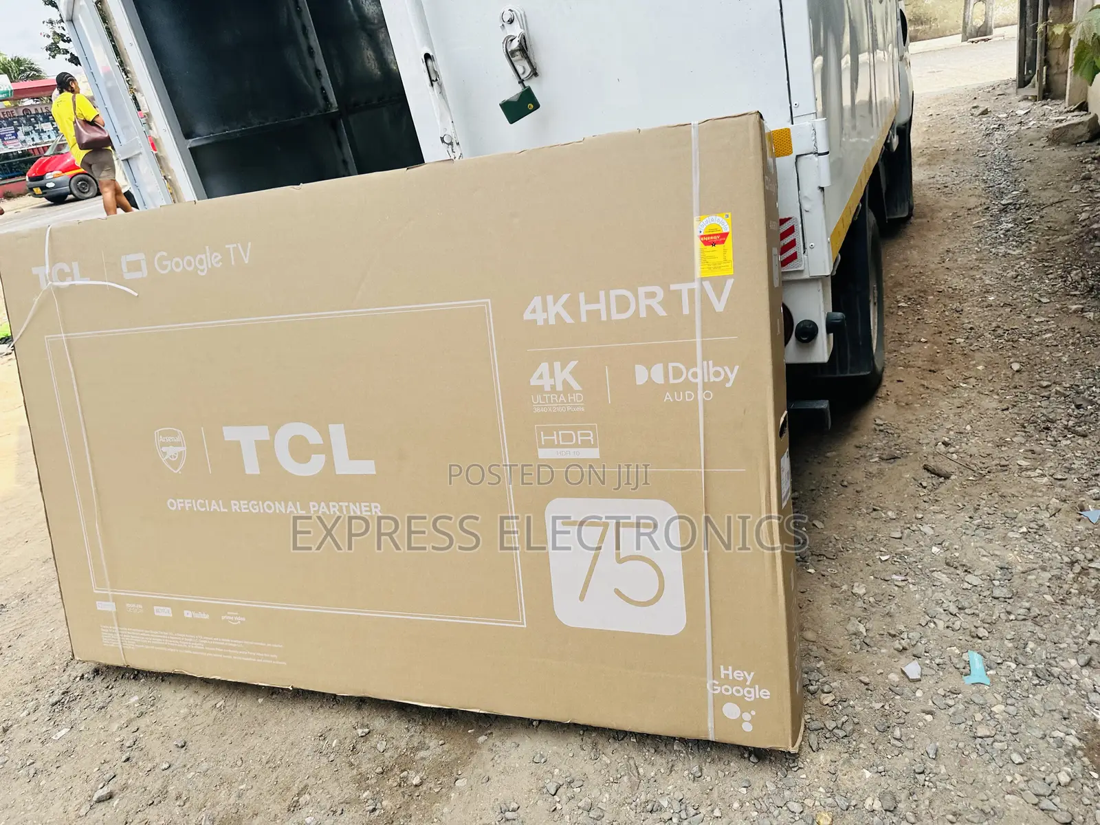 Get a New Slim Uhd Smart TCL 75”P635 Glossy