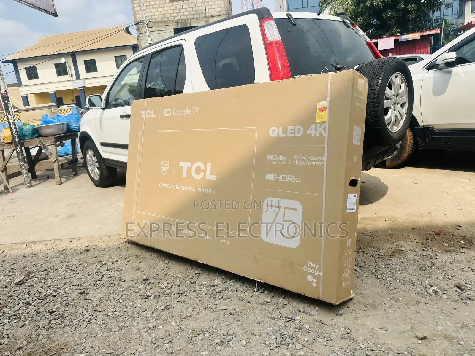 Vivid Contrast Sleek TCL 75”C645 QLED Smart