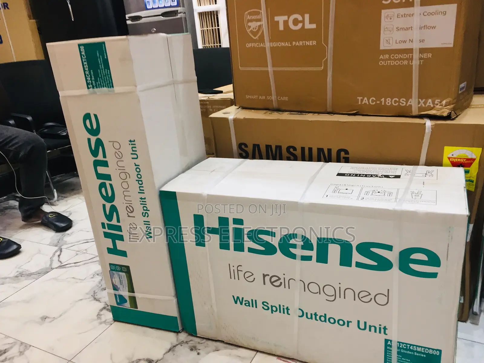 Unbelievable Price Hisense Split R410 Gas 2.5hp