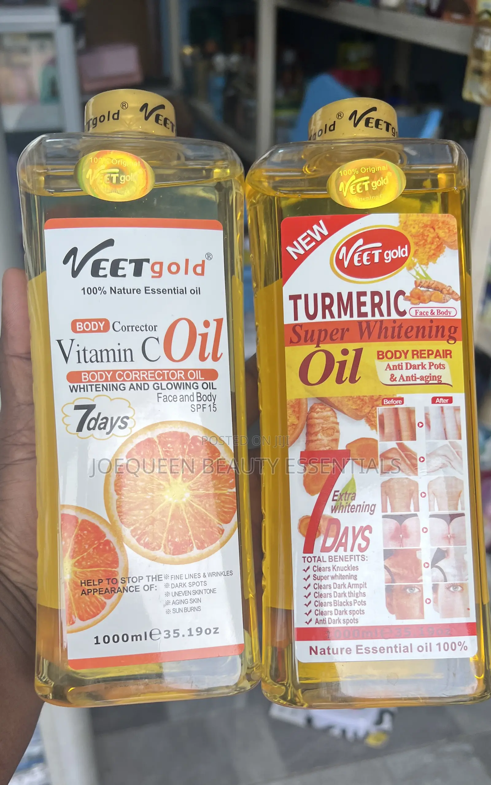 Veet Gold Body Oil