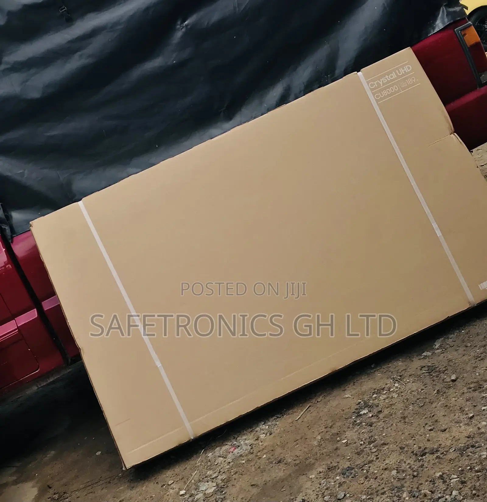 Sealed Black Samsung 75 Inch Smart Led Tv Cu70