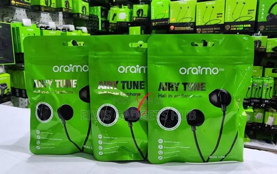 Oraimo Halo Lite 3.5MM Half in-Ear Earphone