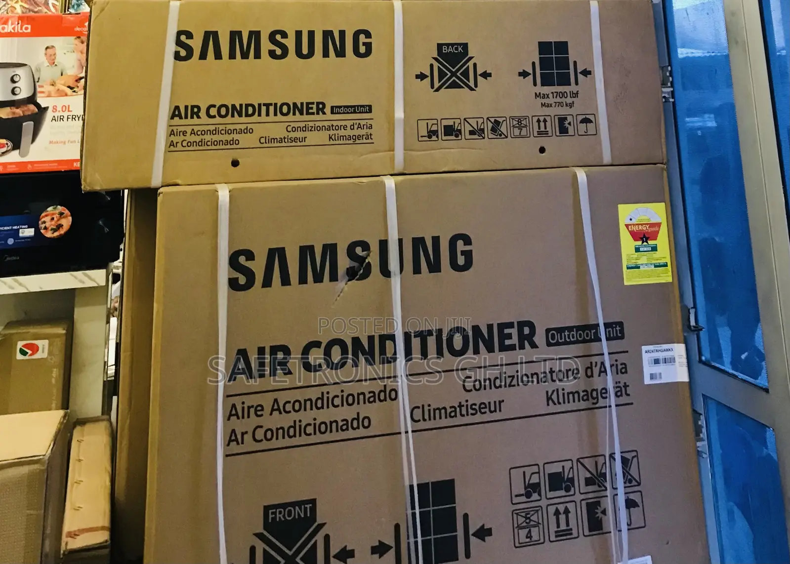 2.5hp Authentic White Samsung R410 Gas Airconditioner