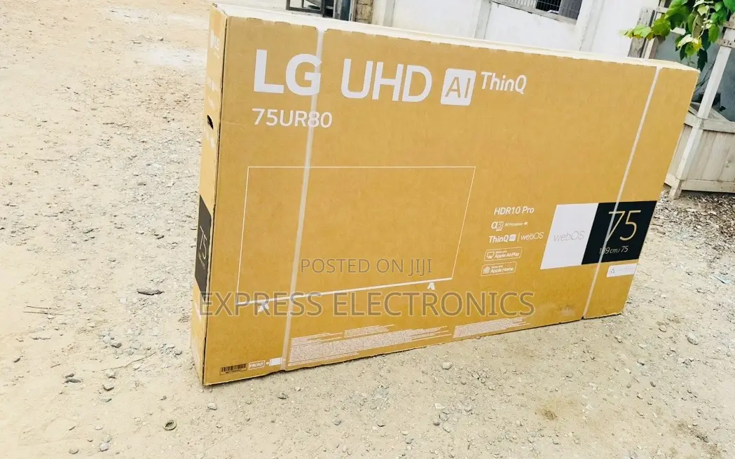 Slim Sleek Uhd Smart Lg 75”Ur73