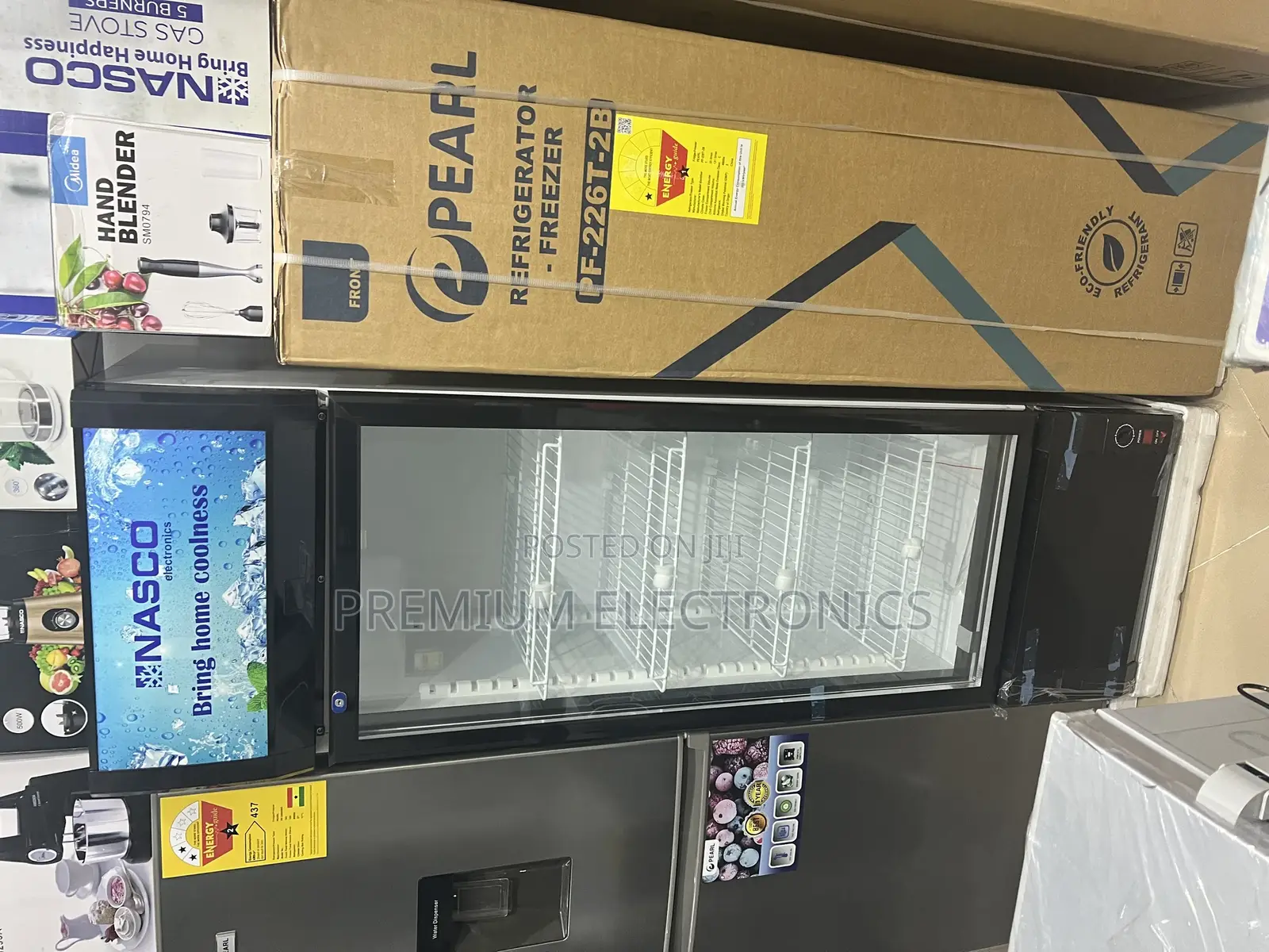 Nasco 288ltrs Display Fridge Nas-fl350-1dr