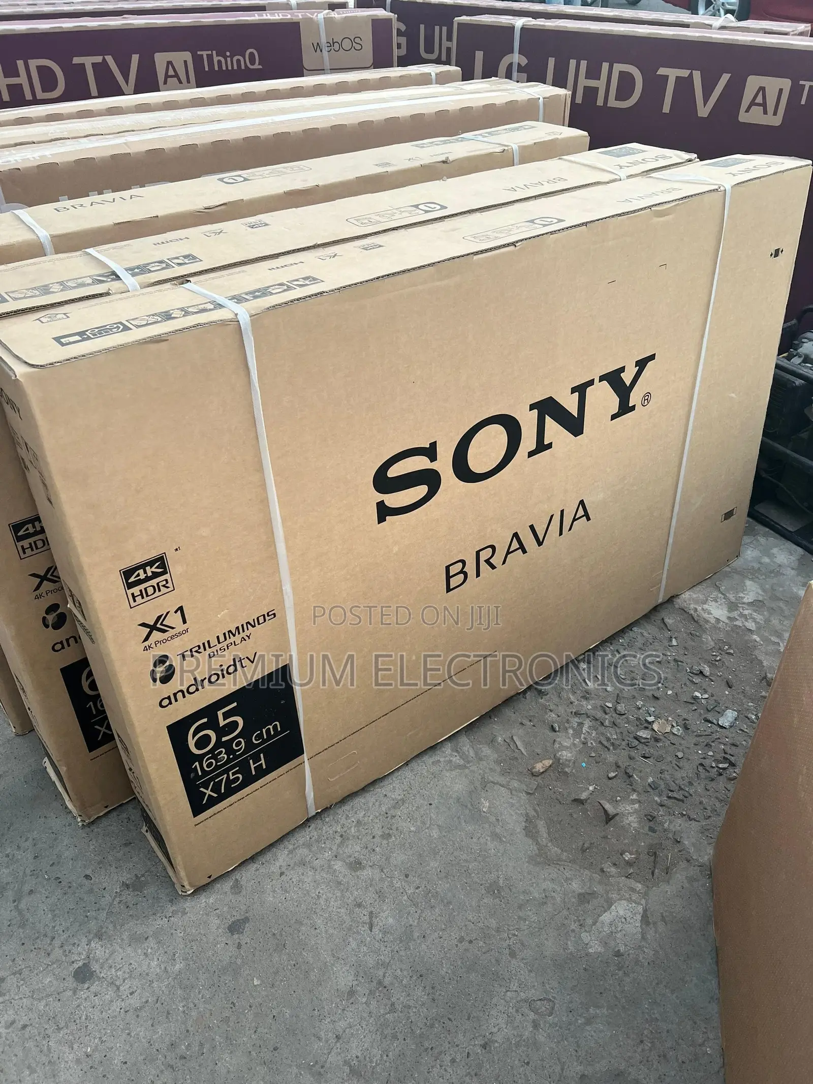 Sony 65-inch Uhd Android Led Tv | 65x75k, Chromecast