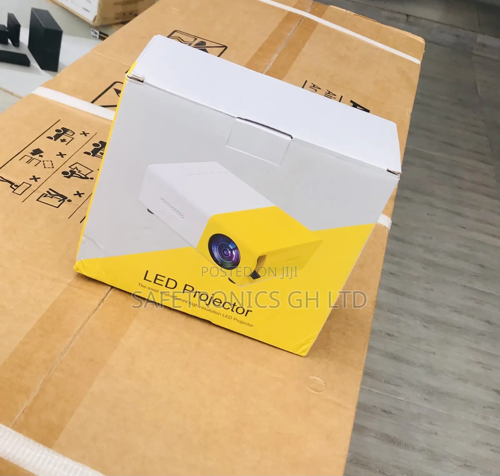 Essential New White LED Projector