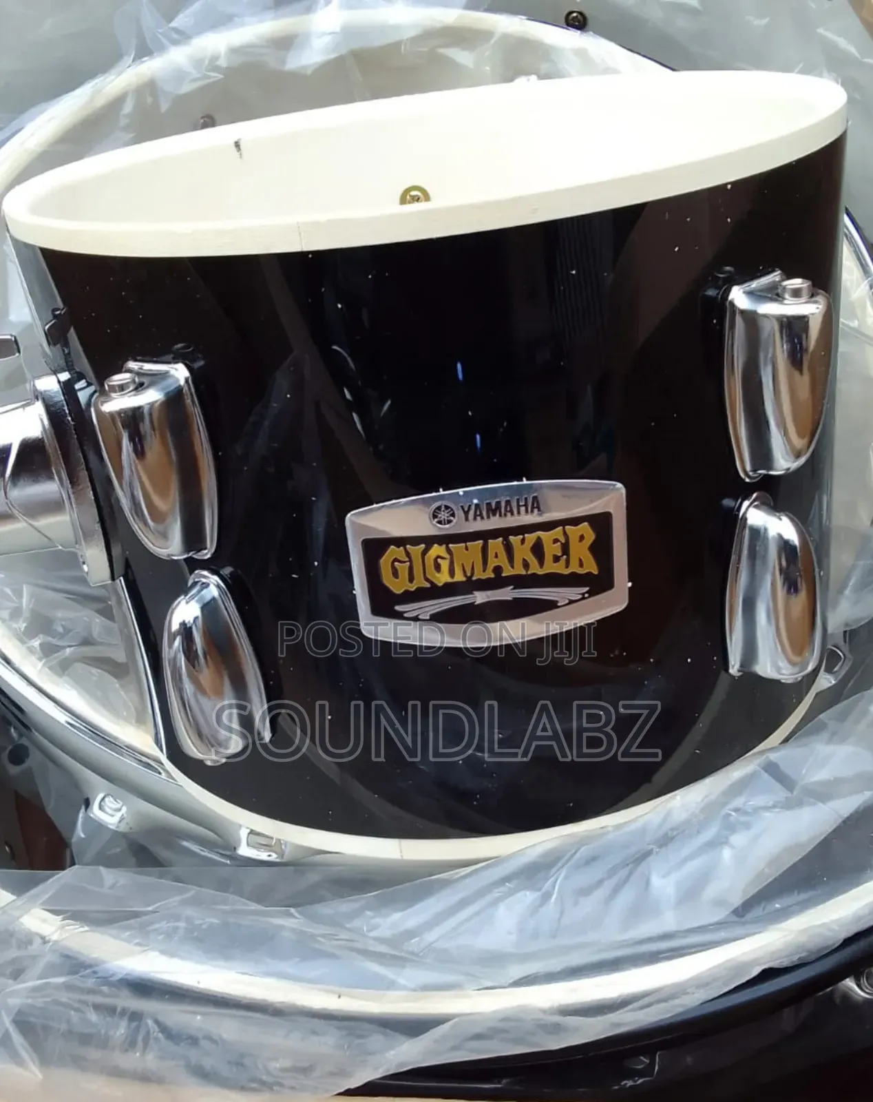 Yamaha Gig-Maker 5-Piece Drumset (Black)