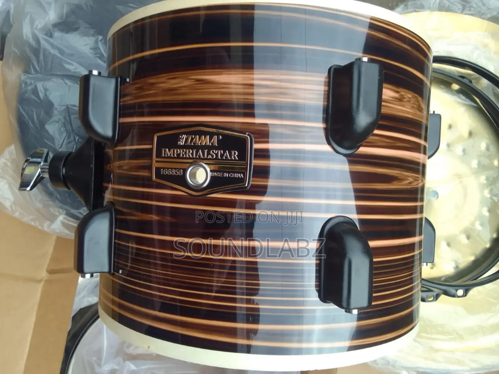 TAMA Imperial Star 5-Set Drumset (Broken Black)