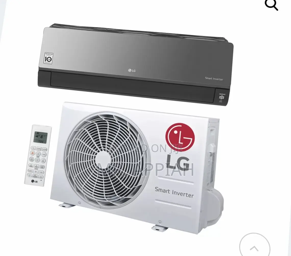 Sleek LG ARTCOOL 1.5hp Dual Inverter Ac(S4-Q12JARTB)Black