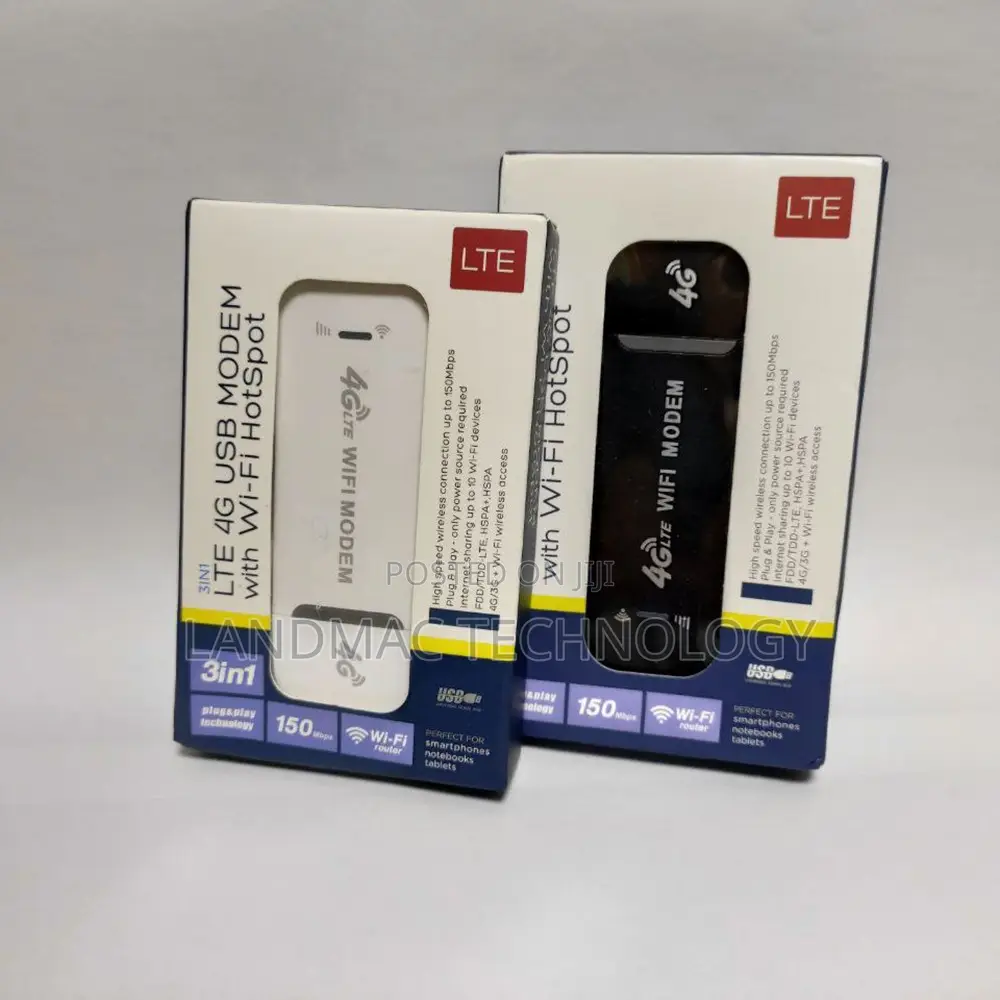 LTE 4G USB Modem With Wi-fi Hotspot 150