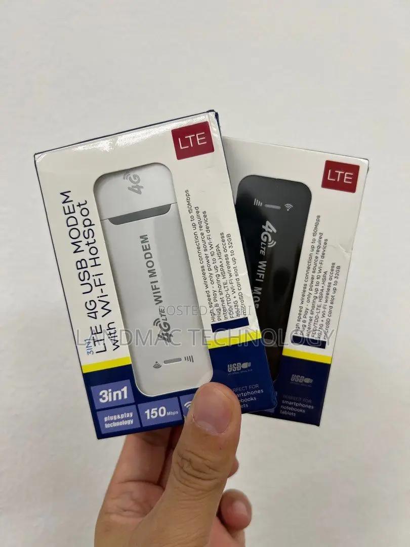LTE 4G USB Modem With Wi-fi Hotspot 150
