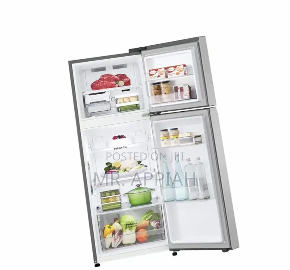 Extremely Chilling LG GV-B212PLGB Top Freezer Fridge,Silver