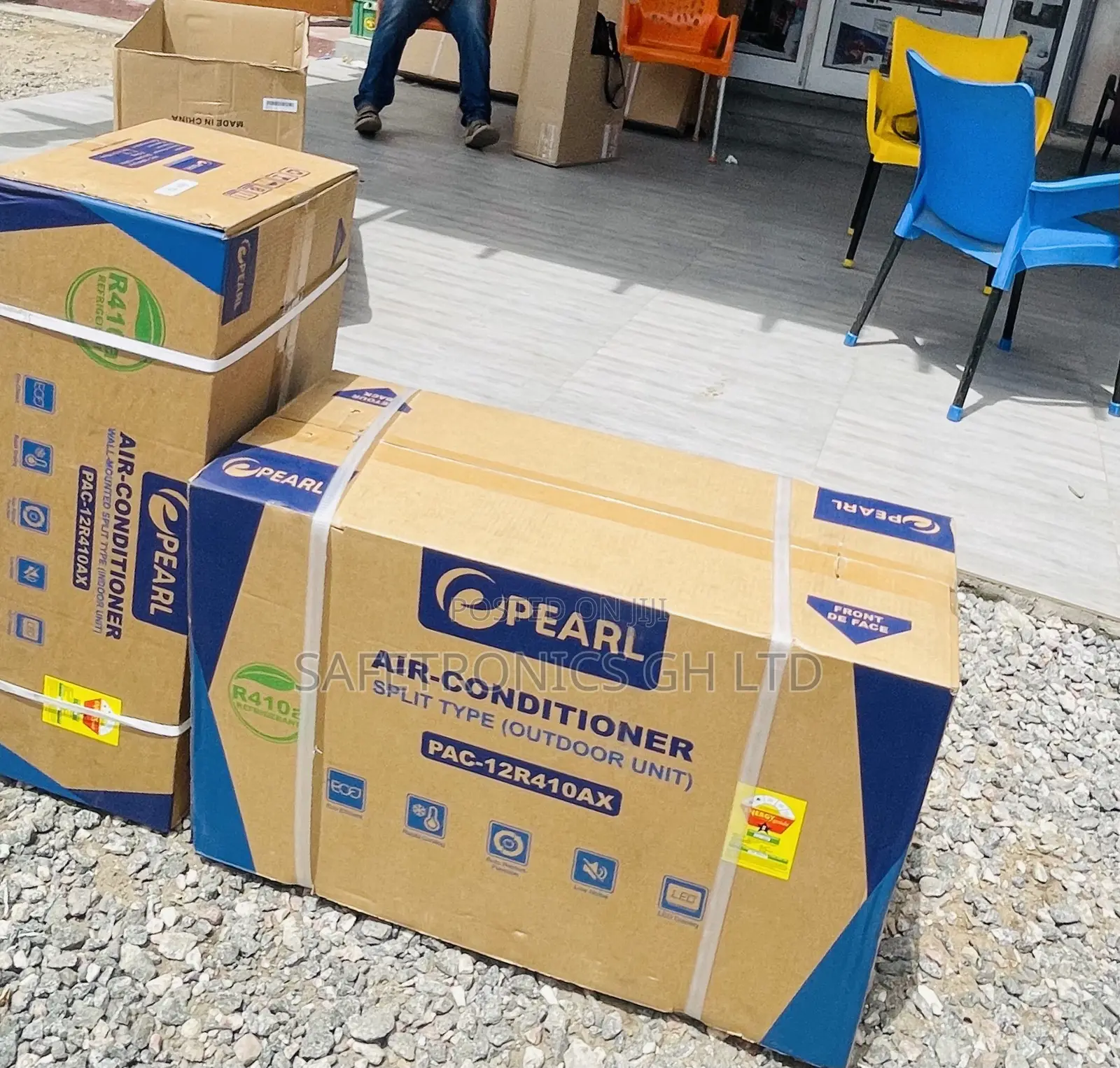 Pearl 1.5hp White Brand New R410 Gas Airconditioner