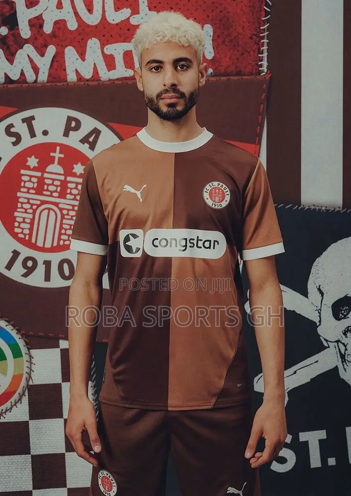 2024/25 Fc St. Pauli Home Jersey