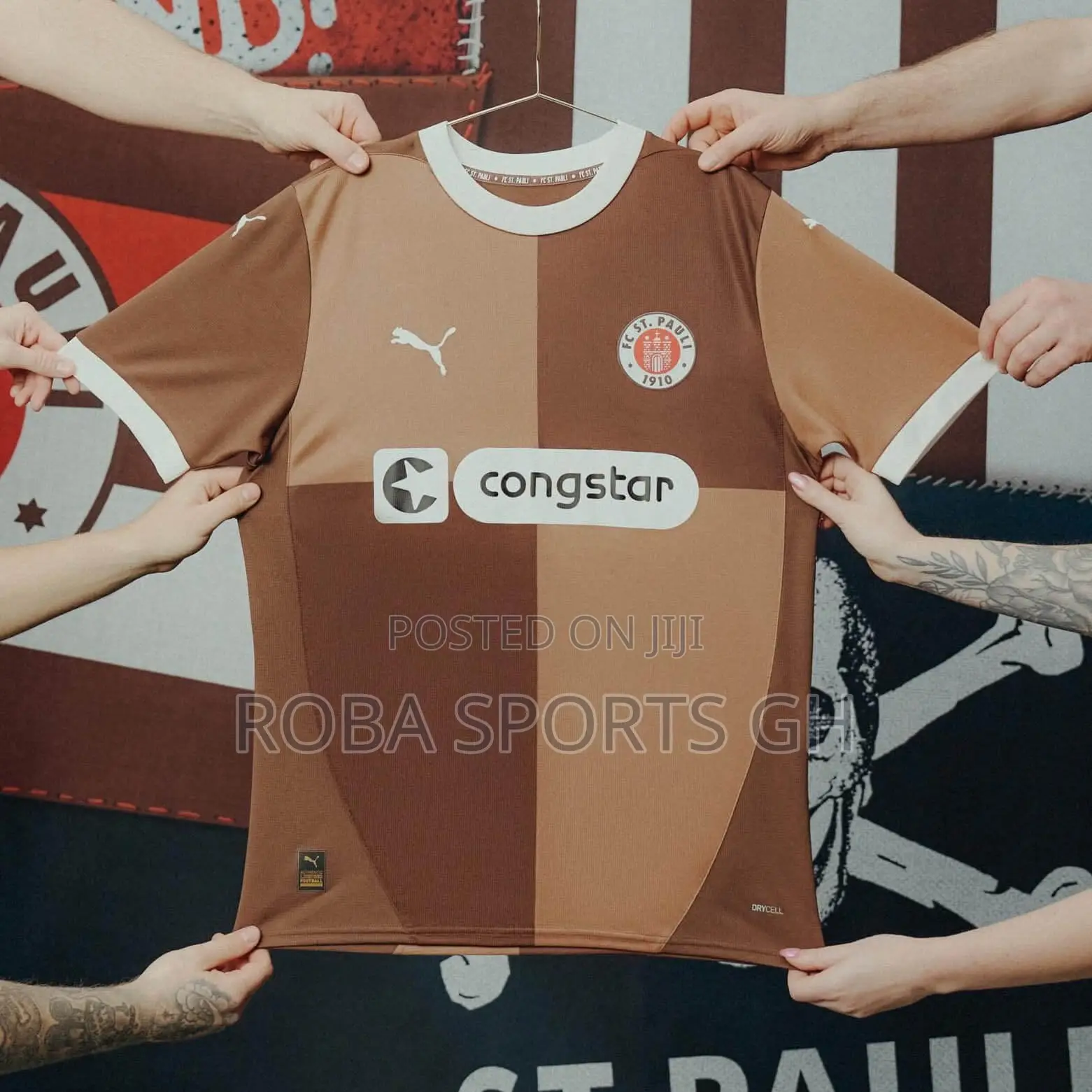 2024/25 Fc St. Pauli Home Jersey