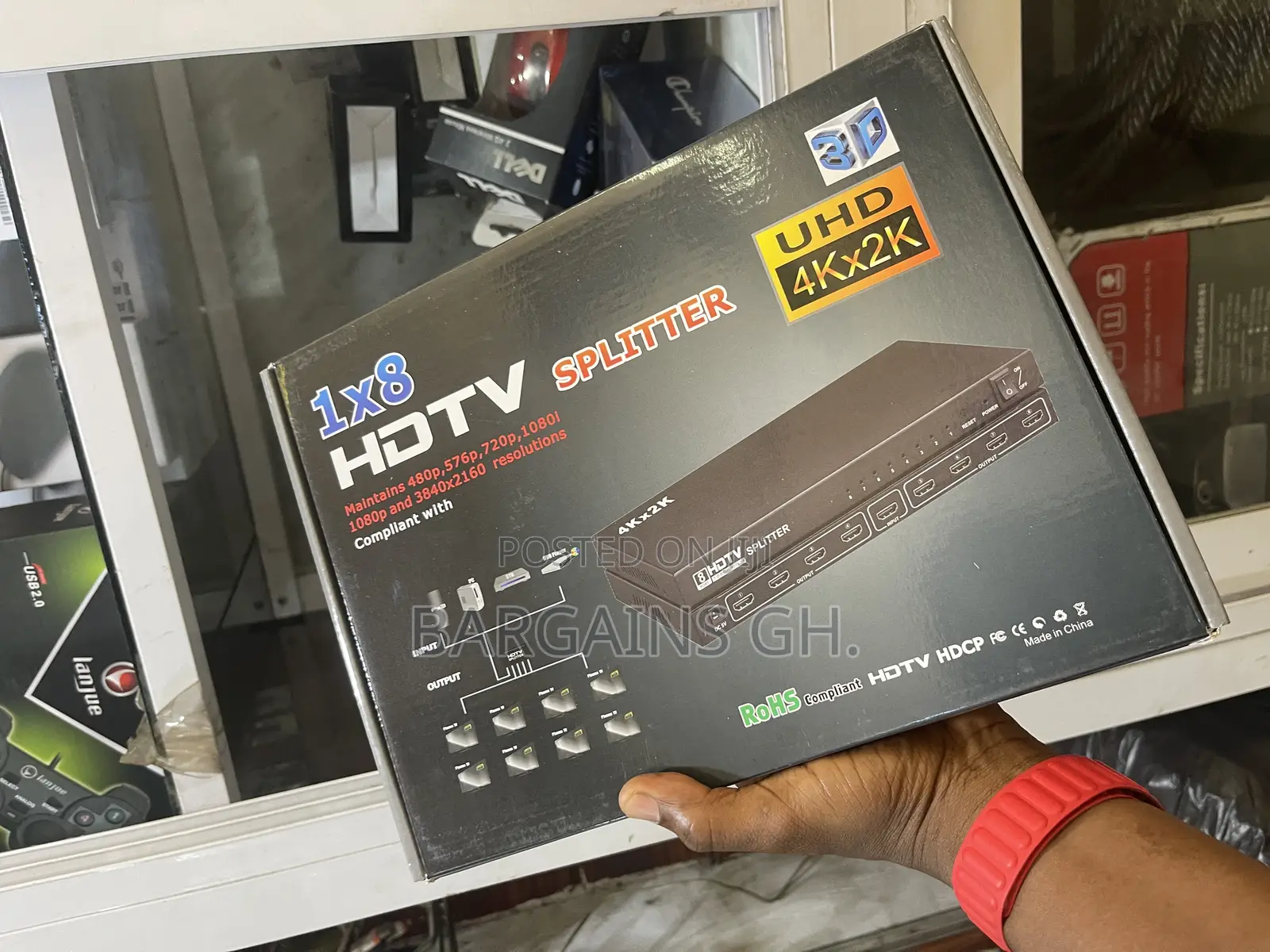 HDMI Splitter 8 Ports