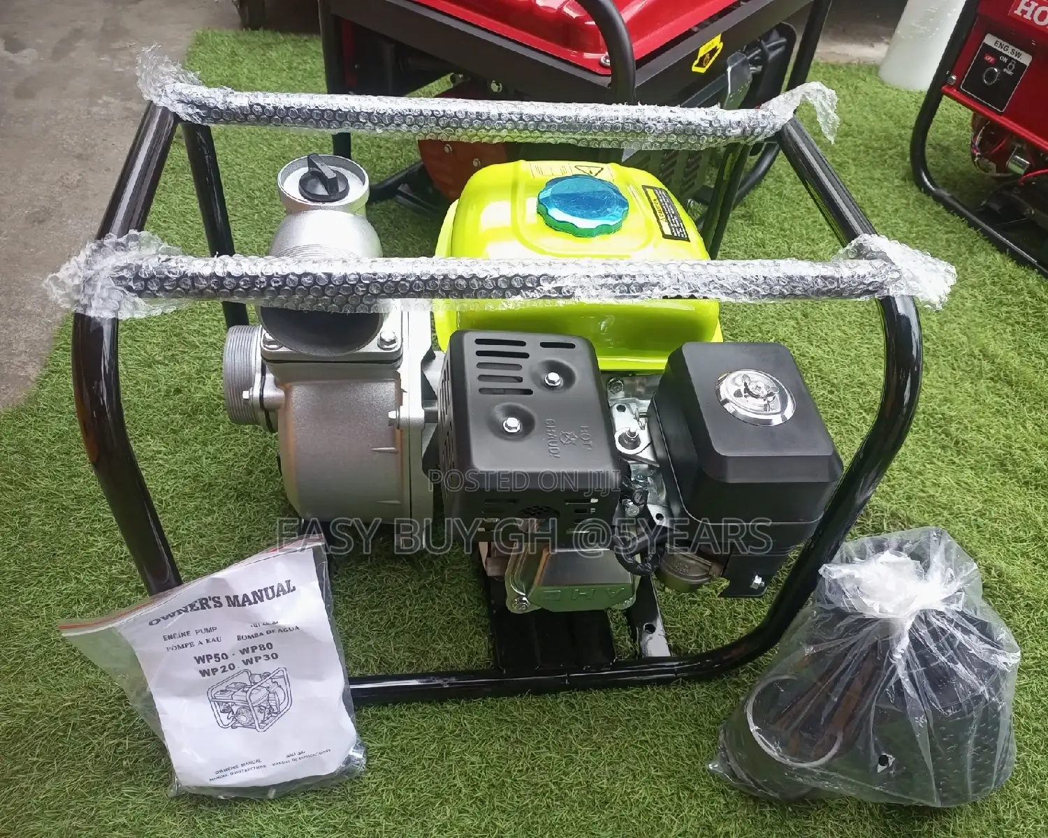 Honda Powered Water Pump Quality Brand New (Electric Start).