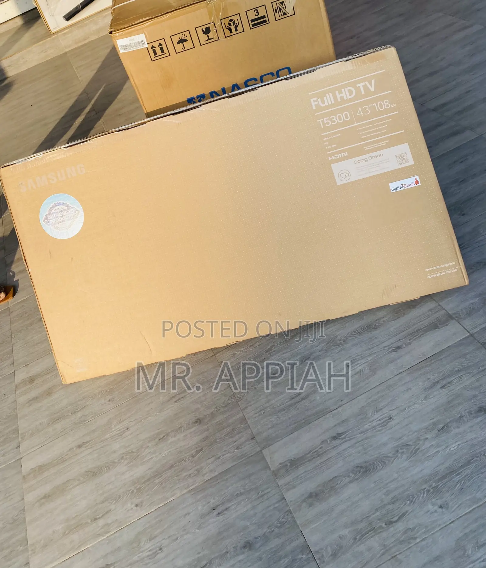 Sleek Samsung 43T5300 43 Inch Full HD Smart Led Television.