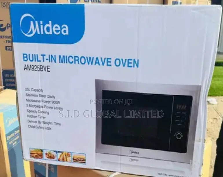 Available Midea 25ltr Built-in Microwave Oven – AM925BVE