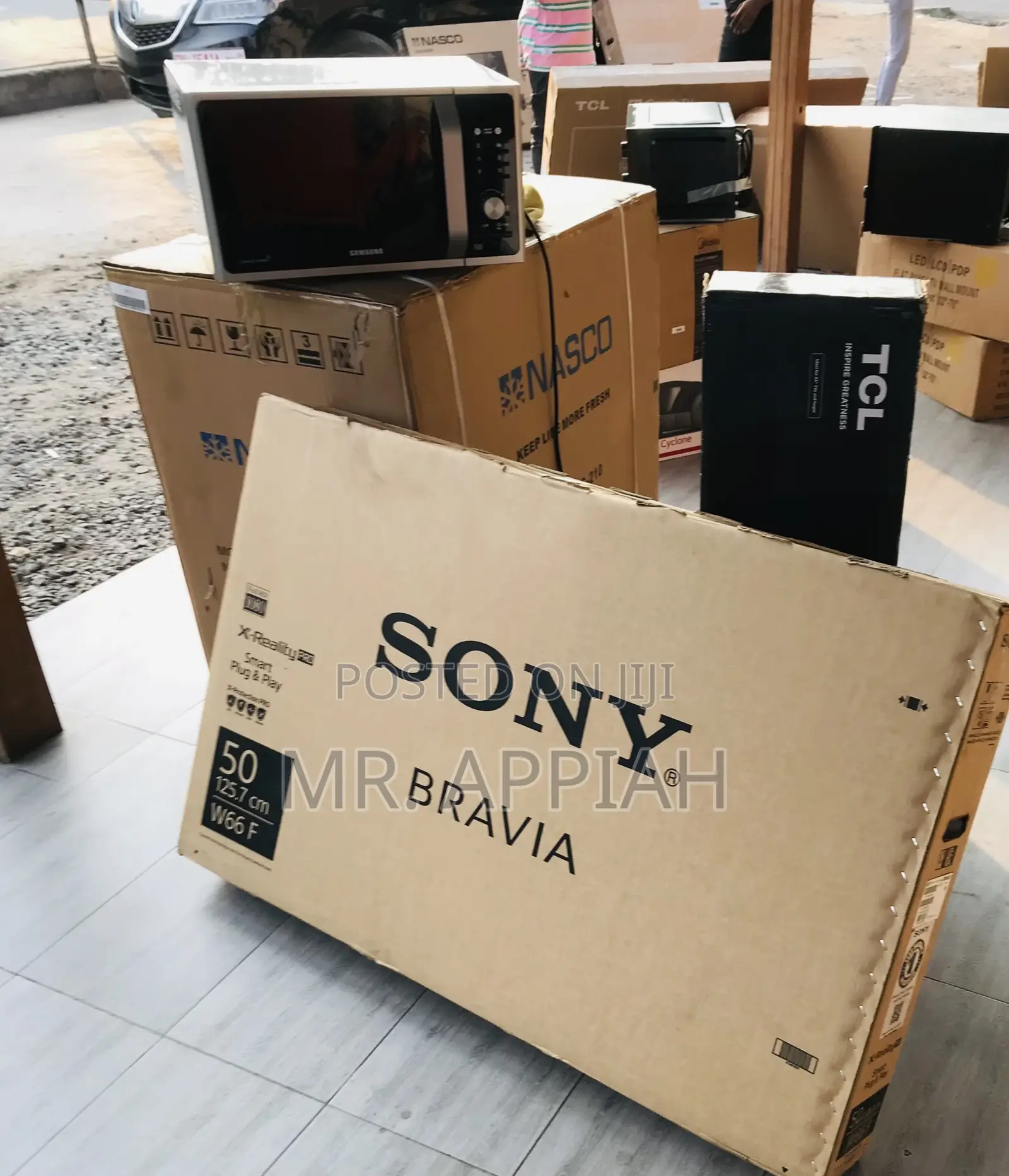 Sleek Sony 50W660F 50 Inch Led Full Hd Smart Television.