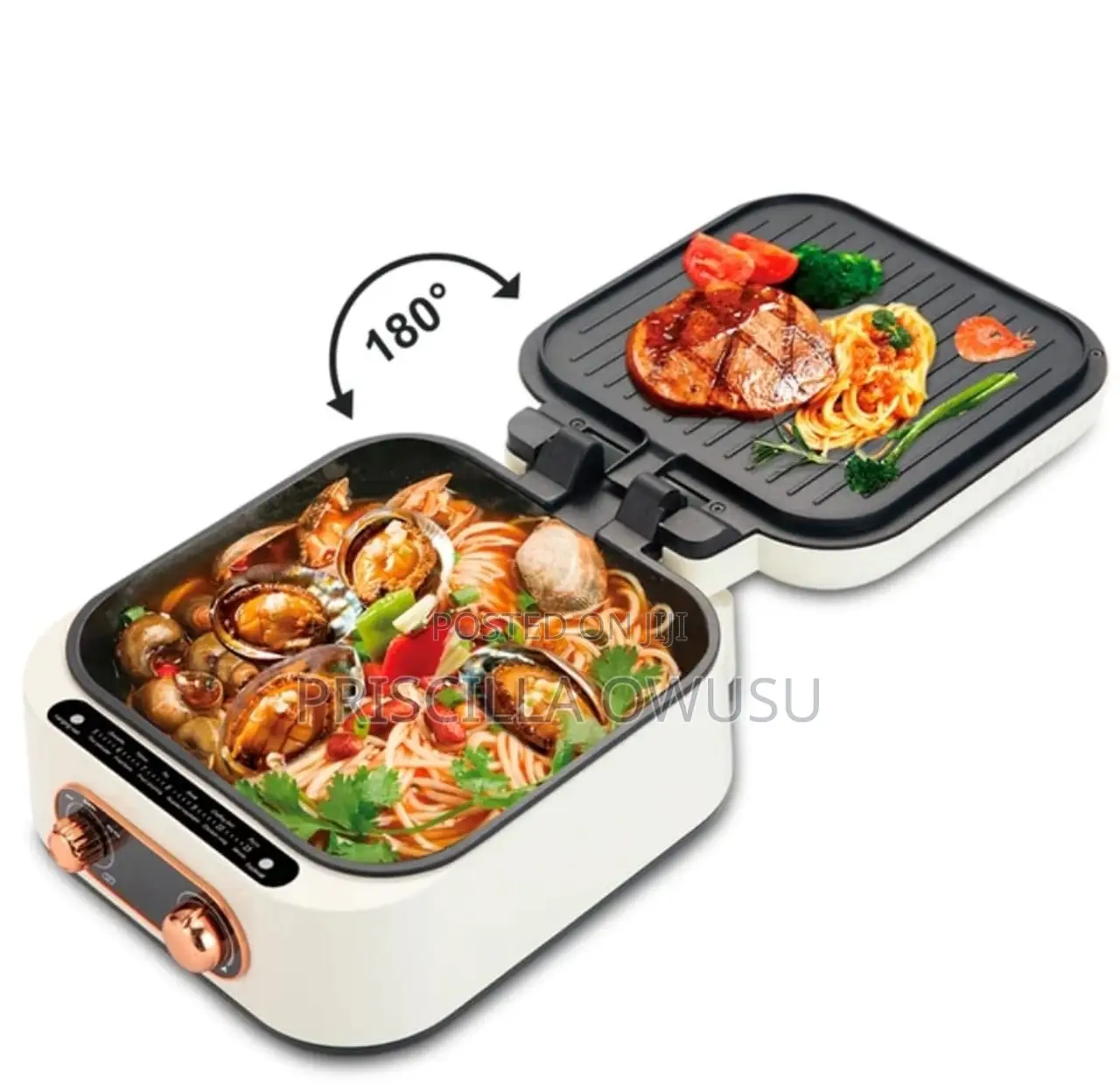 10 in 1 Multipurpose Electric Hot Pot Grill
