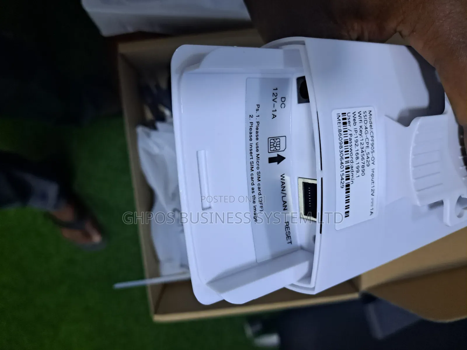 Ubero 4g Outdoor Wifi Router Sim