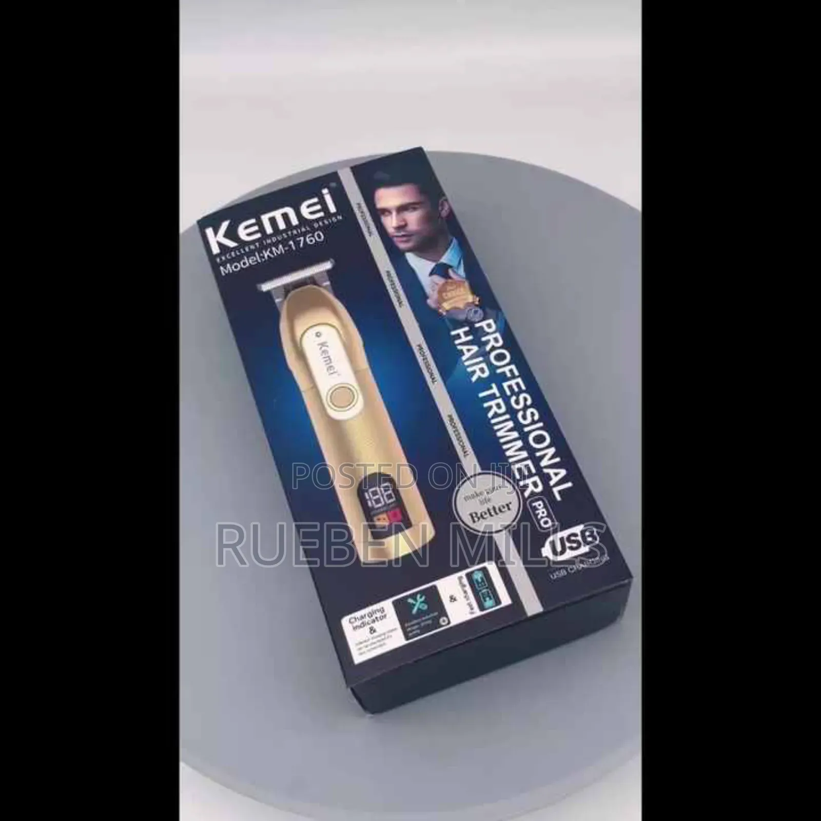 Kemei KM-1760 Detailer Hair Clipper Barbering Machine